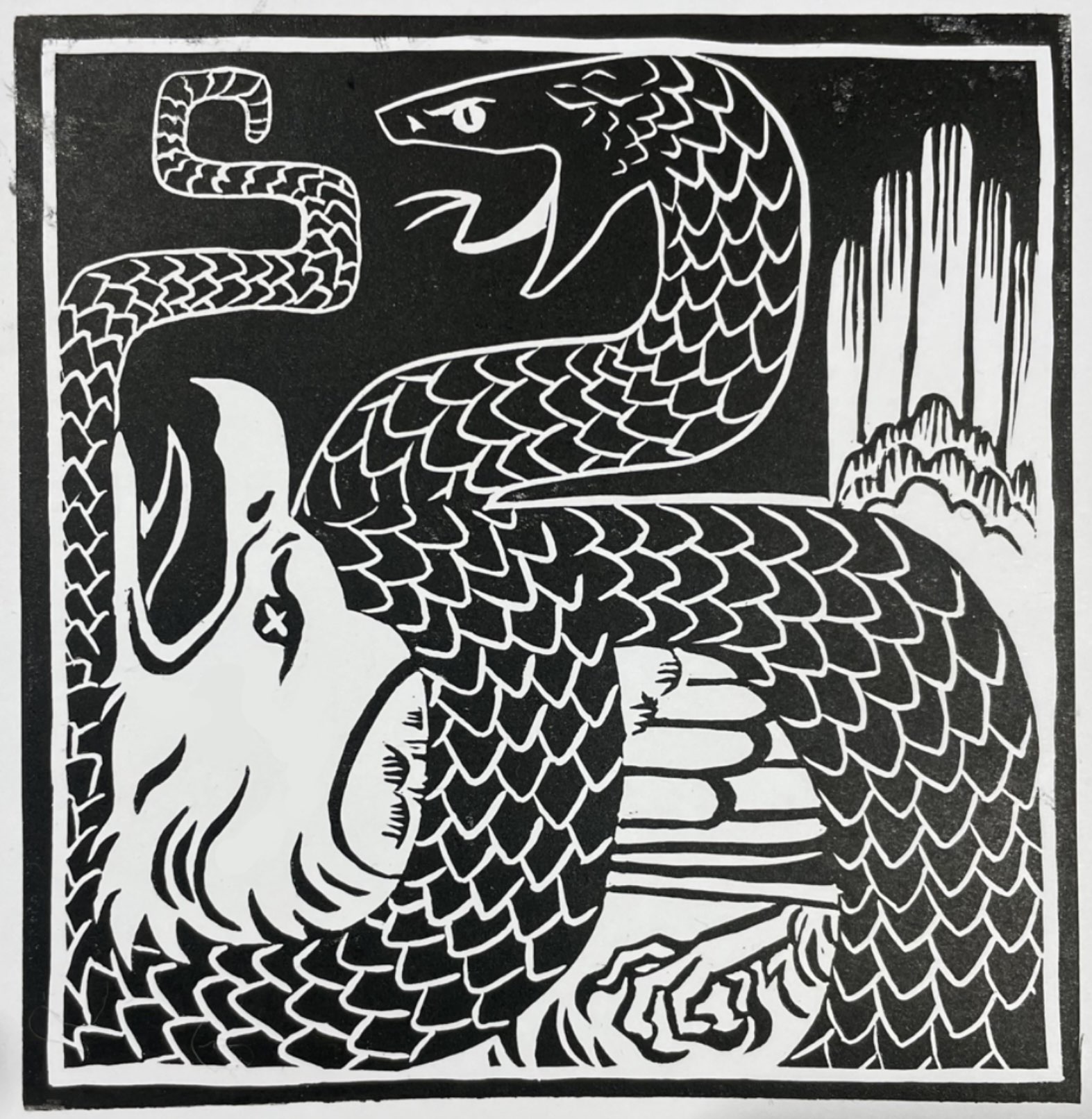 Eagle and Serpent